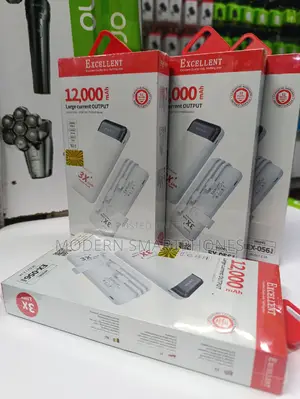 12000mah Power Bank(All Outputs)+1 Year Warranty