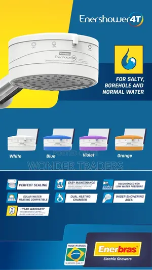 Ener Showerfresh / Salty Water/ Borehole
