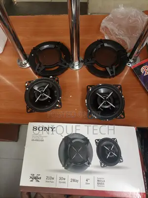 Sony 4 Inch Car Door Speakers -Frre Delivery CBD Nairobi