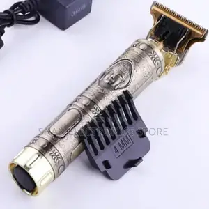 T9 Metal Hair Cutting Trimmer USB Charging 0mm Cutting' 