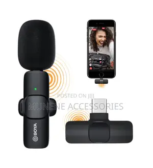Single Mic Usb Type C Wireless Lavalier Microphone
