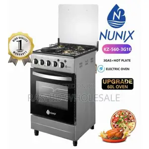 Nunix Cooker.  Size 60*60. 3+1.