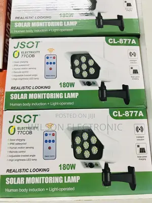 Solar Security Lights With Motion Sensor. 180w