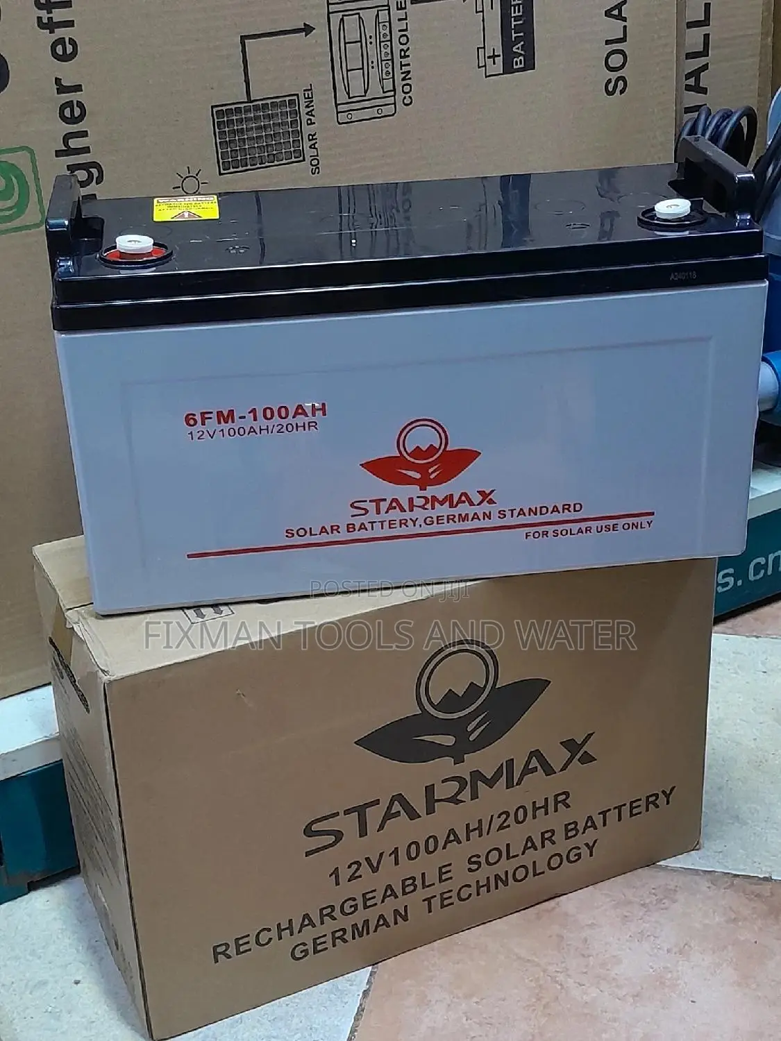 Star Max 100 Ah Solar Battery