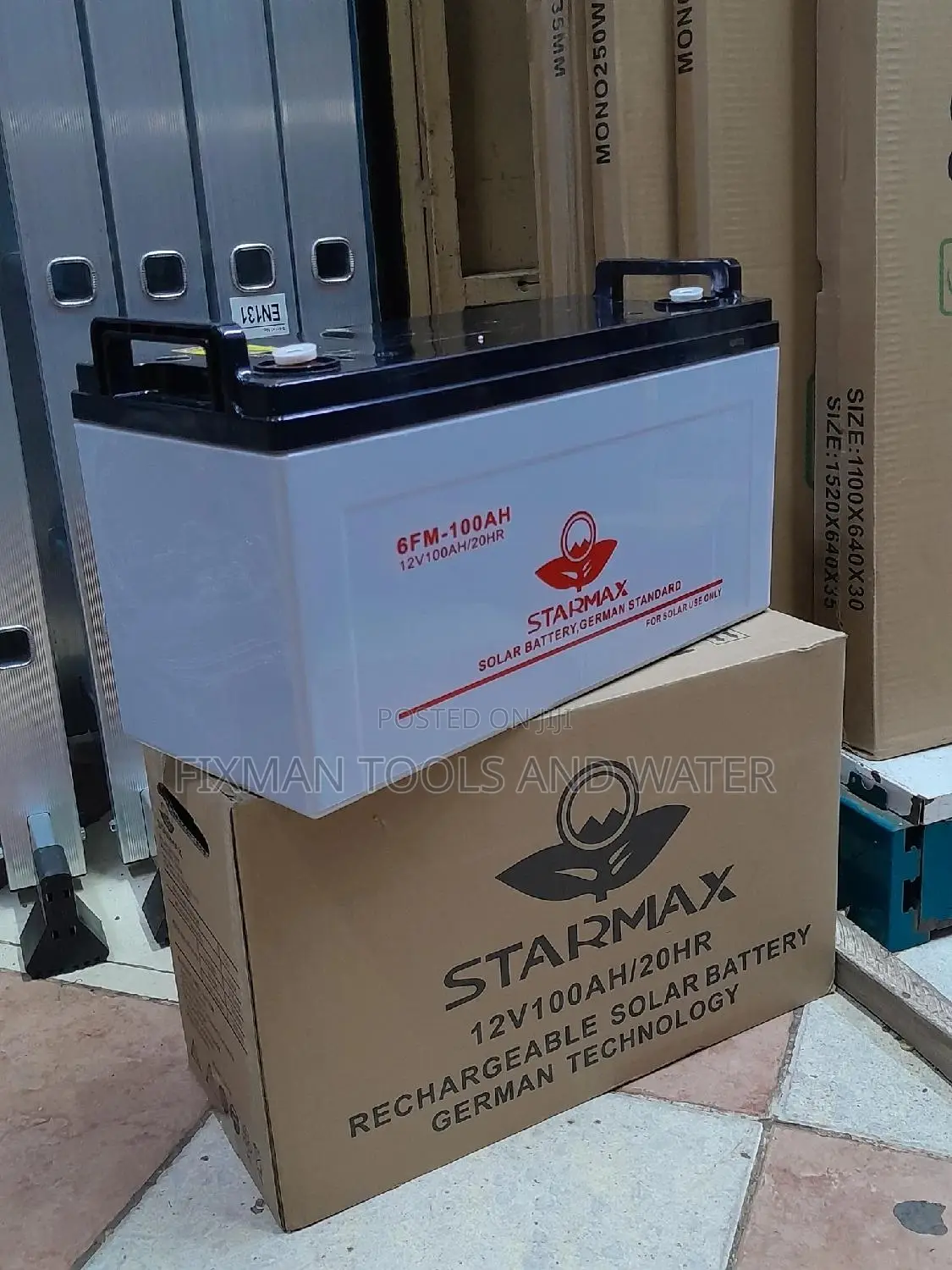 All Purpose Solar Battery 100 Ah 12 v Set