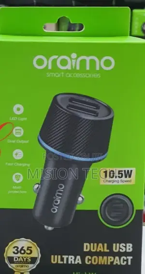Oraimo Highway OCC-21D Dual USB