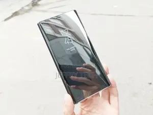 Genuine Clear View Standing Galaxy Note 9 Leather Case