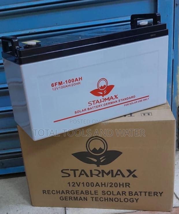 Solarmax German Technology Solar Rechargeable Battery 100ah - main view