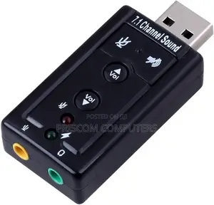 7.1 Channel USB External Sound Card Audio Adapter
