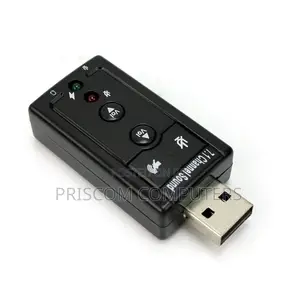 7.1 Channel USB External Sound Card Audio Adapter