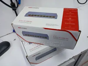 8 Port Hik Vision 10/100m Unmanaged POE Switch