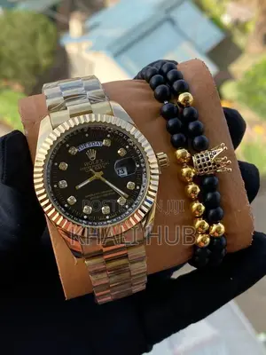 Rolex Rolex Watch Gold Rolex Watch With Bangle