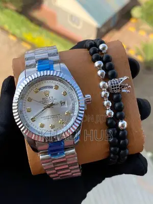 Rolex Silver° Rolex Silver With Bangle•