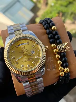 Rolex Watch Rolex Two Tone With Bangle