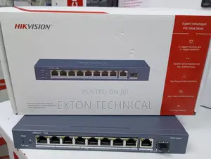 Smart Managed 8 Port Gigabit Poe+ Switch, 180W Poe+ SFP I