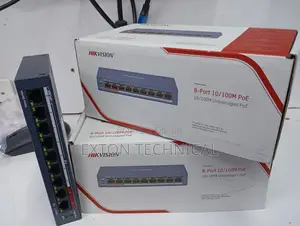 Hikvision 8 Port POE Switch Unmanaged