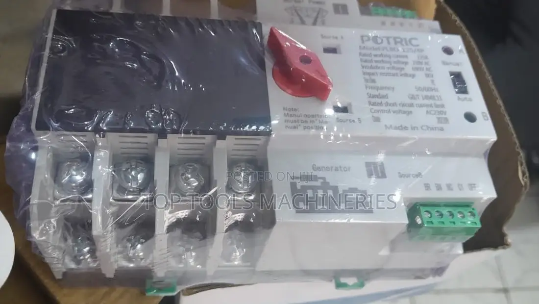 Automatic Change Over Switch 125amps 3phase