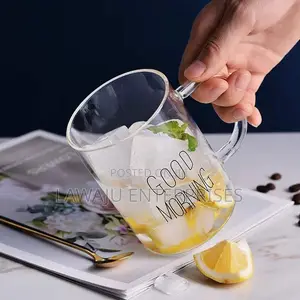 Transparent Creative Glass Coffee Mug