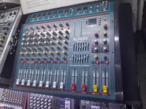Powered Mixer 8channel Ally Audio ( DN833) Usb Bluetooth
