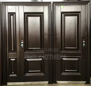 Security Mettalic Doors. Double and Single