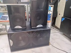 Martin Audio Speakers ; Double Bass18inch, 15inch, 12inch
