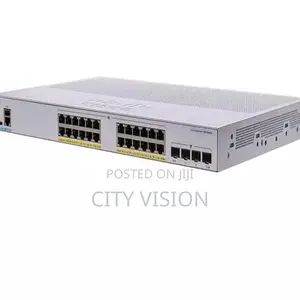 Cisco CBS 24-Port Gigabit Poe Switch (Managed 4sfp) Cisco!!