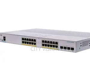 24-Port Gigabit Switch ~Poe Switch Managed With 4 SFP Cisco