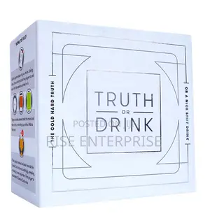 Truth or Drink a Party Card Game