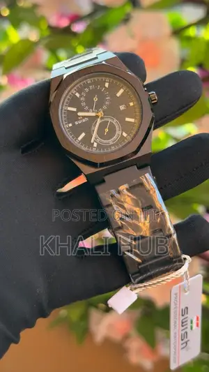 Black Swish Chronograph Men Watch Swish Watch