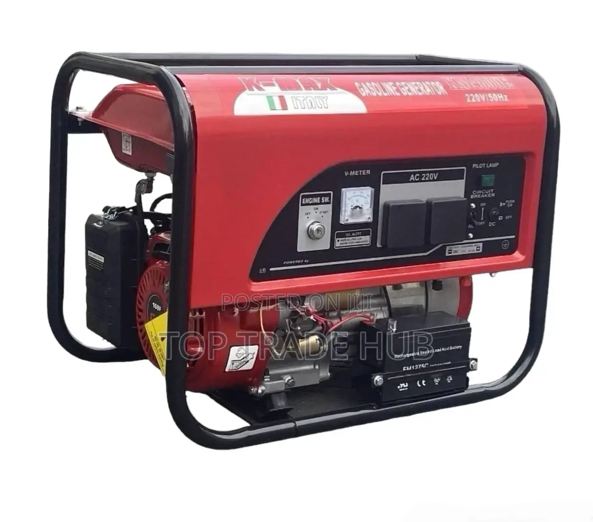 K-Max Italy Keystart Petrol Generator 5 Kva