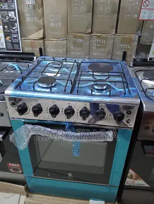 Euroken 60 by 60 3 Gas and 1 Electric Cooker