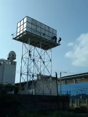 Water Steel Tower Installation