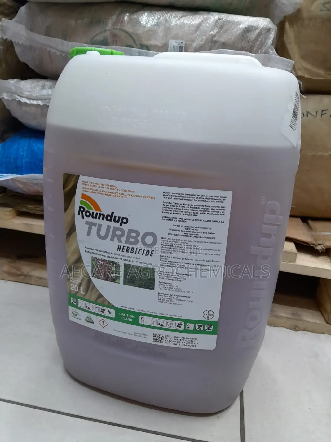 Roundup Turbo 20litres Herbicide