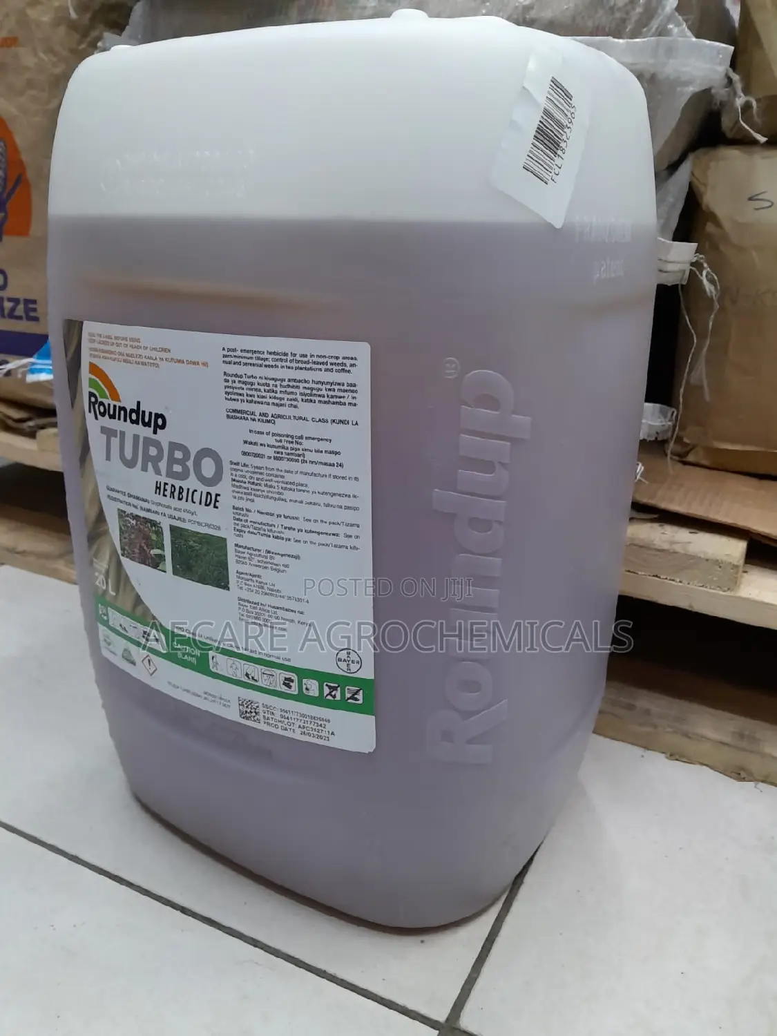 Roundup Turbo 20litres Herbicide