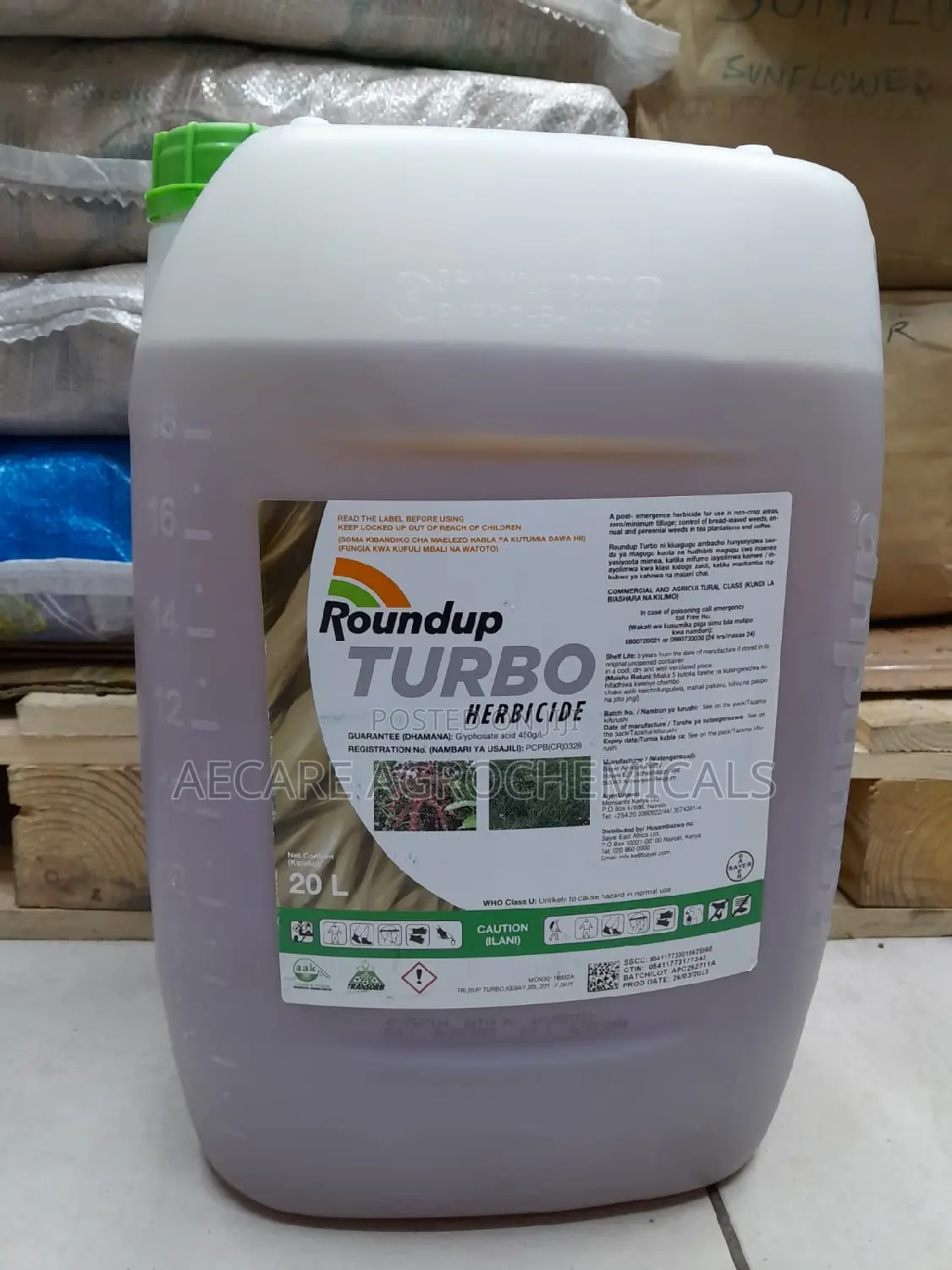 Roundup Turbo 20litres Herbicide