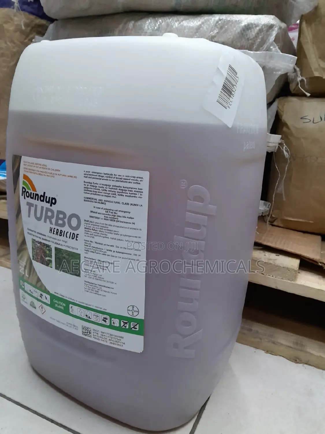Roundup Turbo 20litres Herbicide