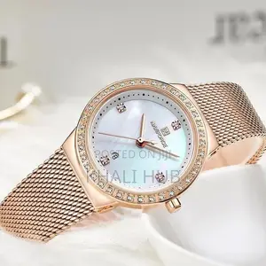 Rose Gold Naviforce Ladies Watch Classic Watch