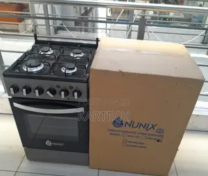 Free Standing Nunix 4 Gas Burner Cooker With Oven
