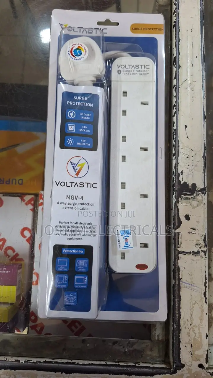 Surge Protector Extension 4 Way MGV 4
