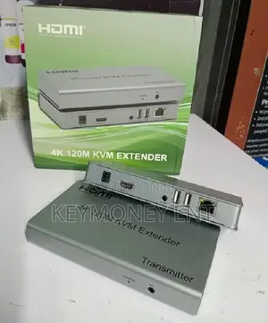 Metallic KVM Hdmi Extender 120metres Over Cat 6 Usb+Hdmi