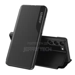 Samsung Galaxy S23, Smart View Window Flip Stand Cover PU Le