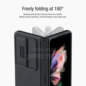 Armor Case for Samsung Galaxy Z Fold 4 Slide Camera Cover