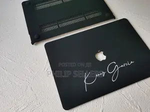 Personalized BLACK Macbook Case Solid Cover | Macbook Air 13