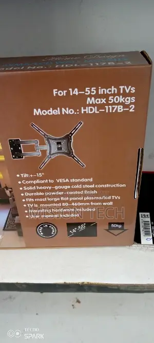 Universal Plasma LCD Movable Tv Wall Mount HDL-117B-2