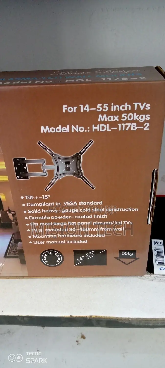 Universal Plasma LCD Movable Tv Wall Mount