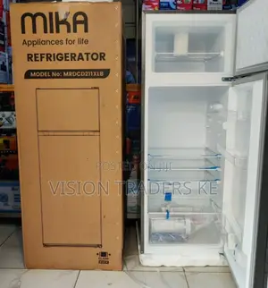 Mika 211 Liters MRDC211XLB Double Door Fridge