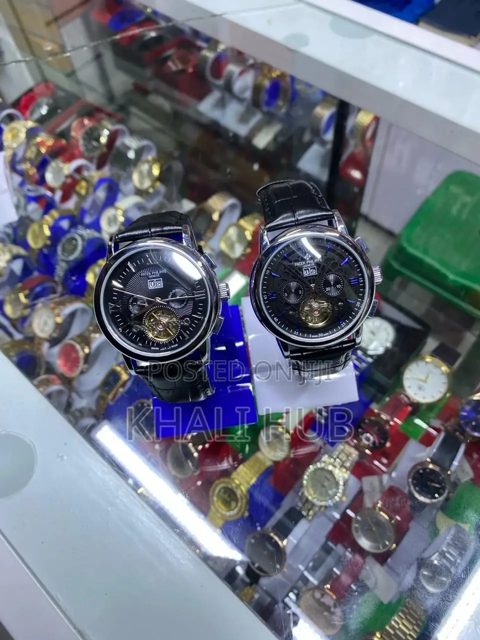 Black Automatic Patek Philippe Watch Automatic Watch