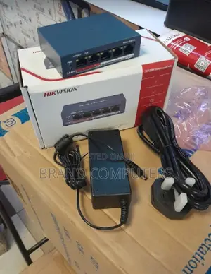 Brand New Hikvision 4-Ports 100mbps Unmanaged Poe Switch