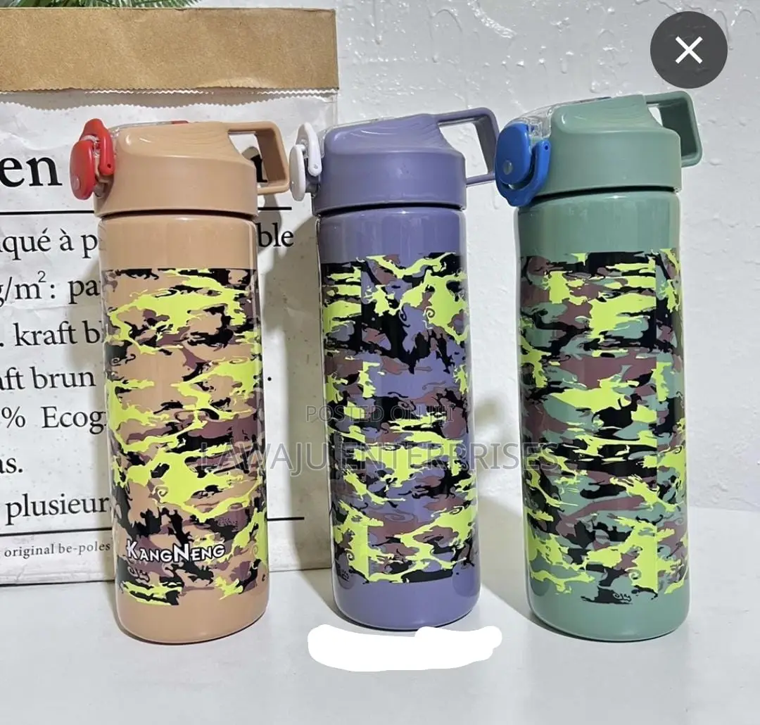 Plastic Water Bottle With Straw