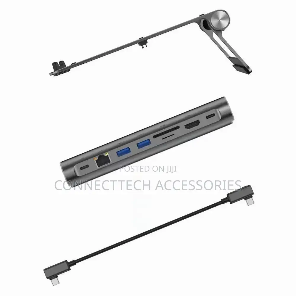 Wiwu Laptop Stand Hub 8in1 USB C Docking Station